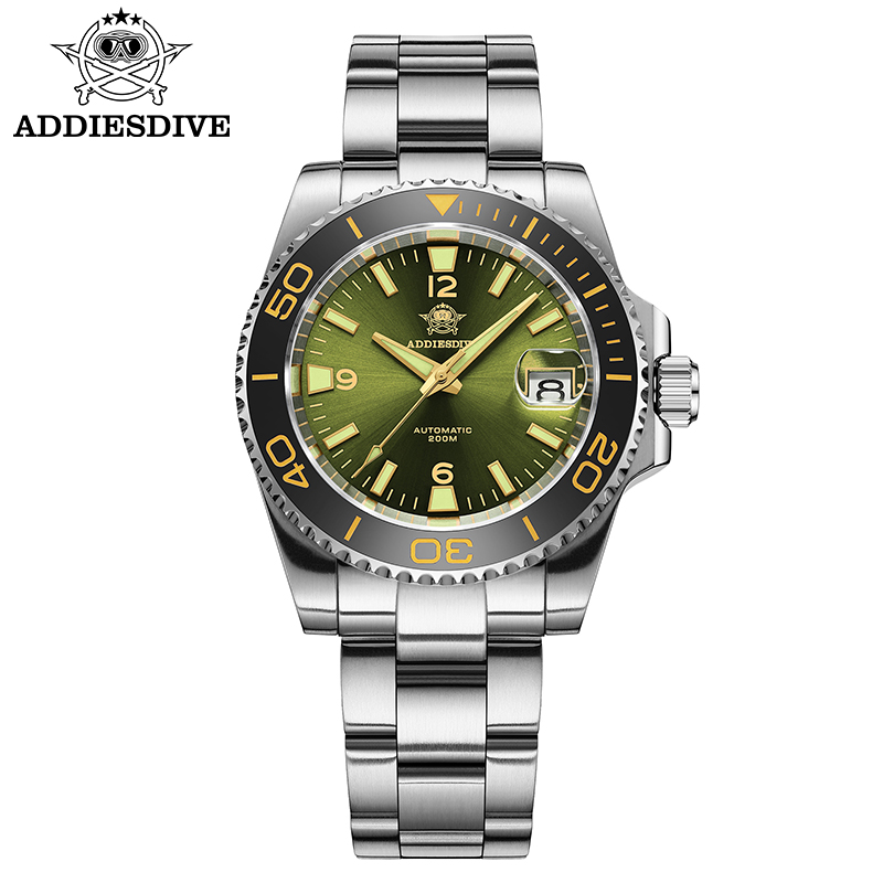 Mens Mechanical Watch - ADDIESDIVE New Diving Gift Watch Men