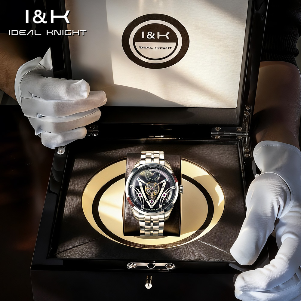 Mens Mechanical Watch - IDEAL KNIGHT 6821 Brand original authentic
