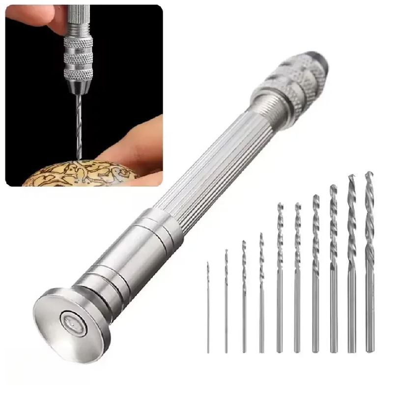 Watches & Jewelry Tsukiu - 0.8-3.0mm Mini Hand Drill Woodworking Tools