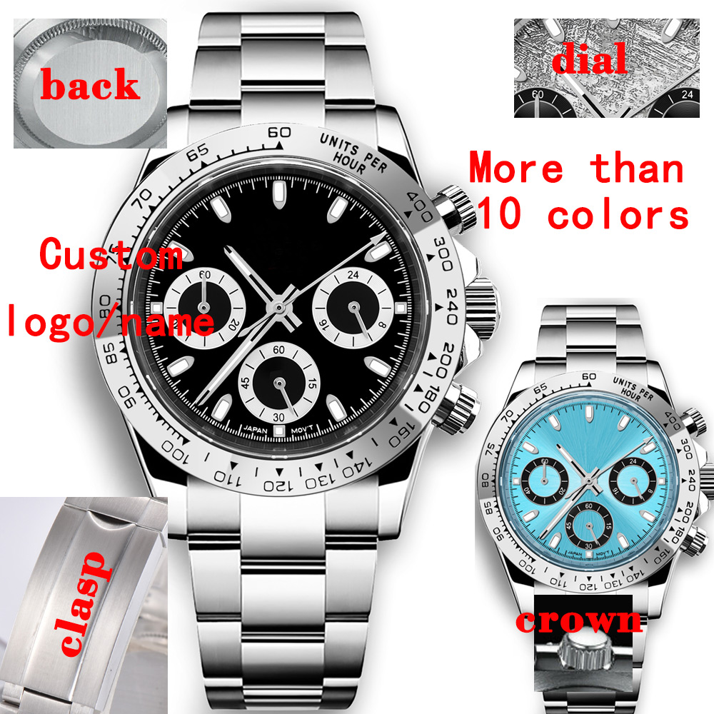 Mens Mechanical Watch - Custom 39mm Watch Quartz for Men