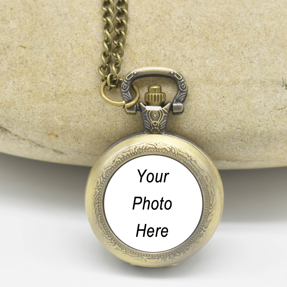 Custom Vintage Metal Pocket Wa - огляд і ціна Jewelry Watches Women