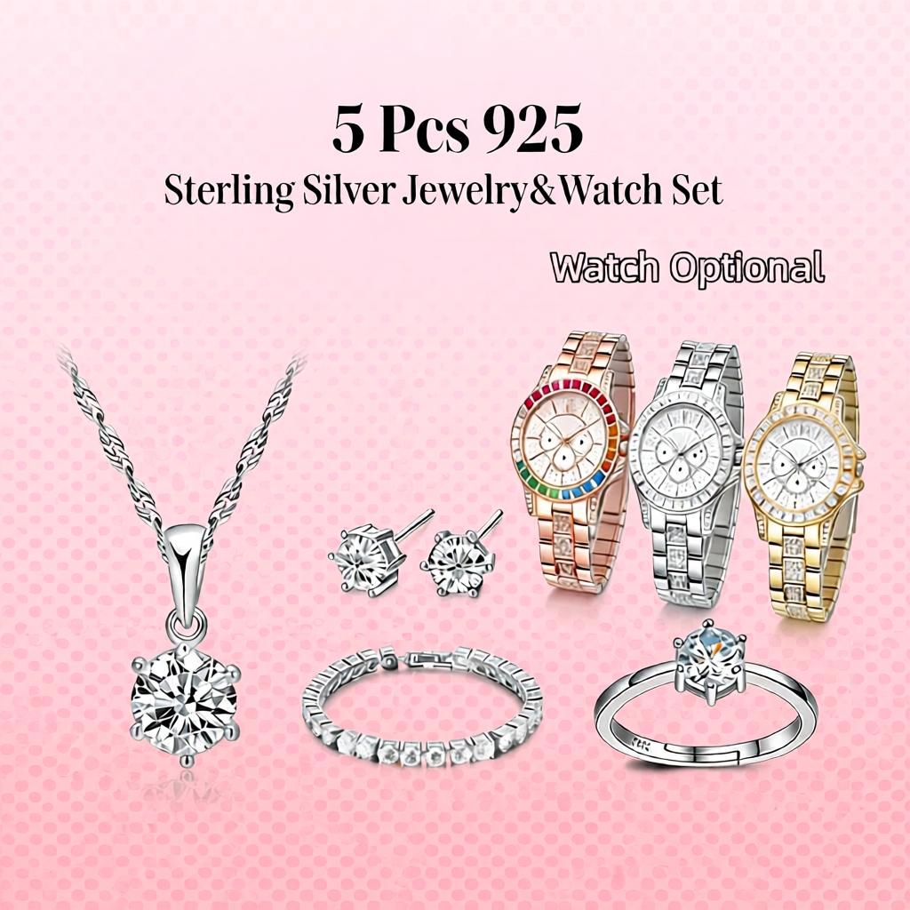 Pretty 925 Sterling Silver Geo - огляд і ціна Best Jewelry Watches For Women