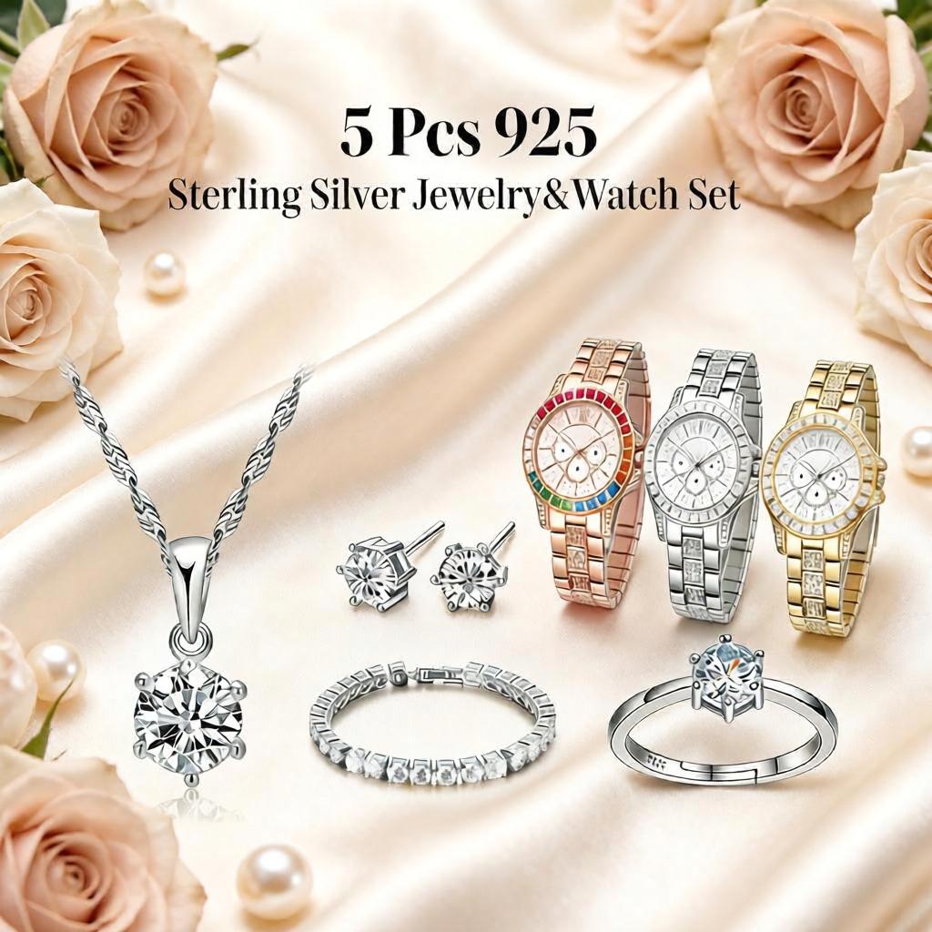 Pretty 925 Sterling Silver Geo - огляд і ціна Best Jewelry Watches For Women