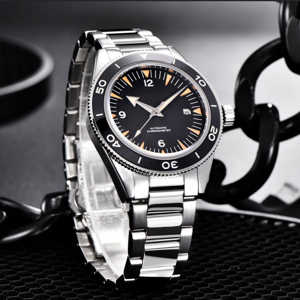 Custom Logo NH35 Movement Watc - огляд і ціна Mens Mechanical Watch