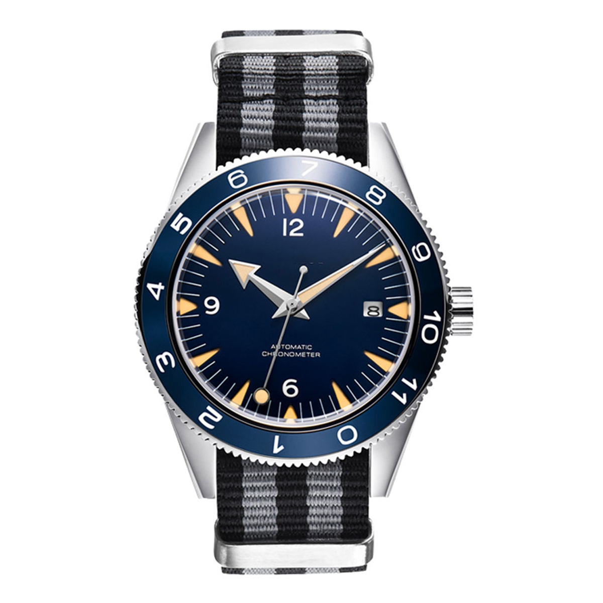 Custom Logo NH35 Movement Watc - огляд і ціна Mens Mechanical Watch
