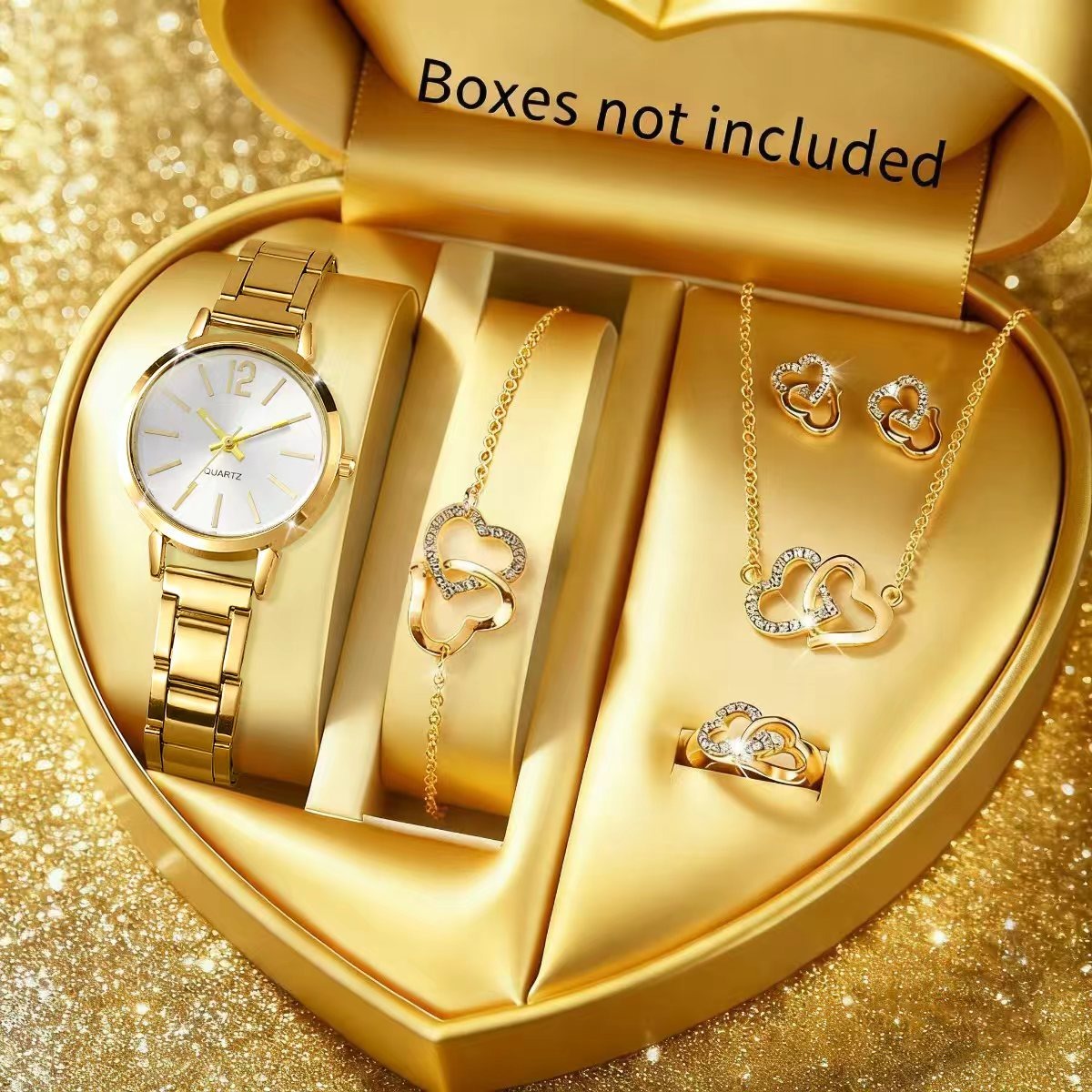 6PCS Fashion Women's Quartz Wa - огляд і ціна Jewelry Clasp Watches