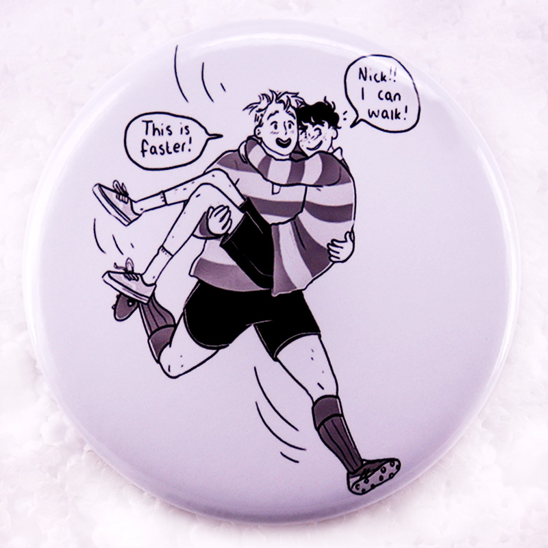 Heartstopper Pinback Button Pi - огляд і ціна Nick'S Jewelry & Watches Reviews