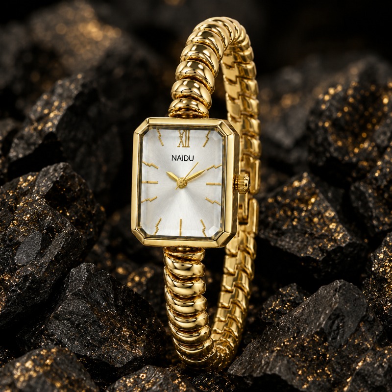 NAIDU Gold Watch for Women Min - огляд і ціна Jewelry Clasp Watches