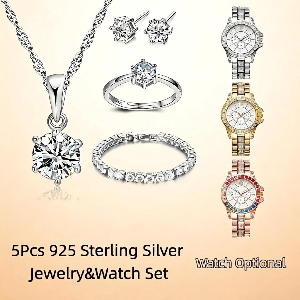 Exquisite 925 Sterling Silver  - огляд і ціна Best Jewelry Watches For Women
