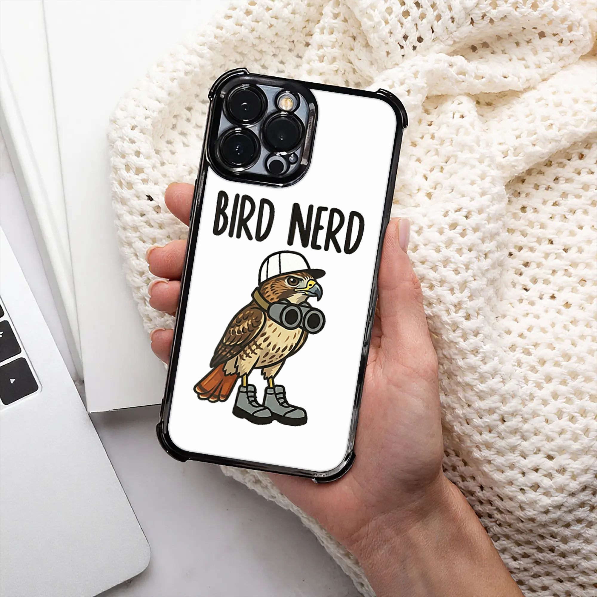 Funny Bird Nerd Watching Red T - огляд і ціна Watches & Jewelry Tsukiu