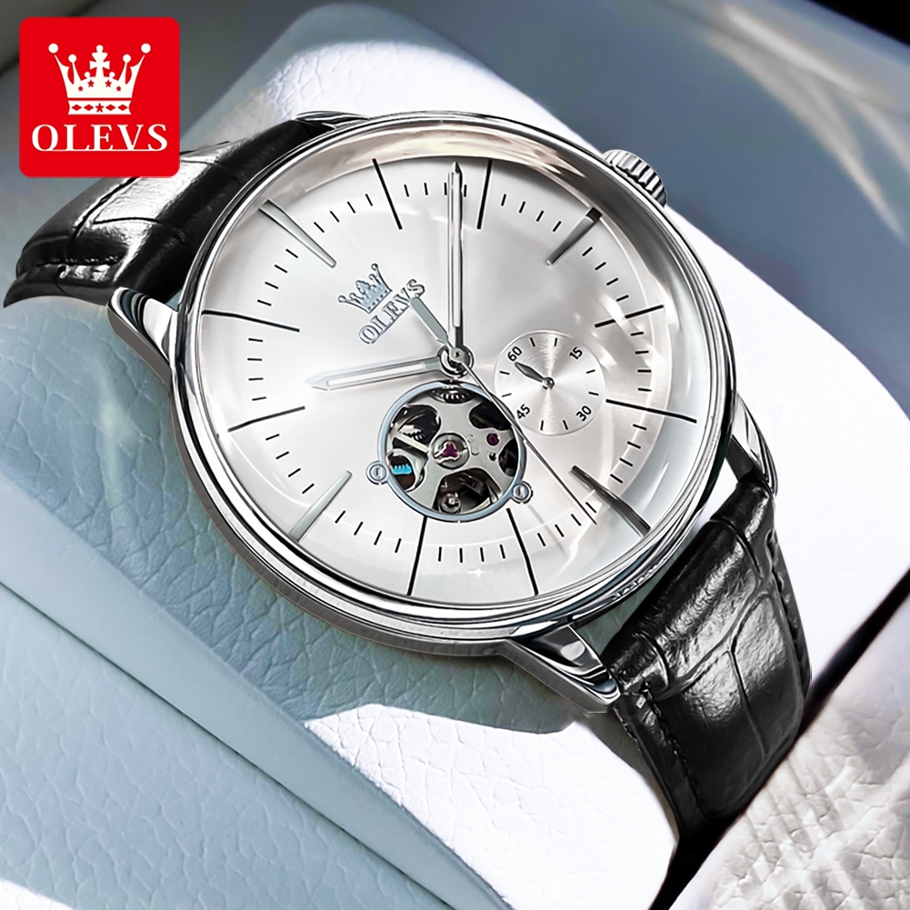 OLEVS 6708 Fashion Men's Watch - огляд і ціна Mens Mechanical Watch