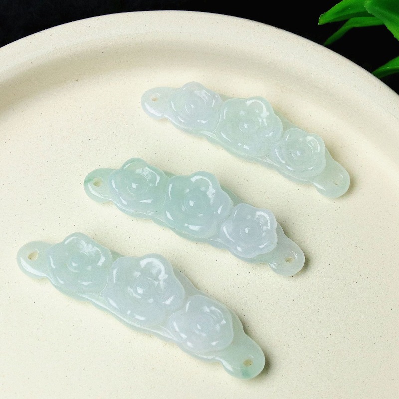 1pc Natural Jadeite Emerald Fl - огляд і ціна Luxury Gifts Jewelry & Watches Namfleg Mostar