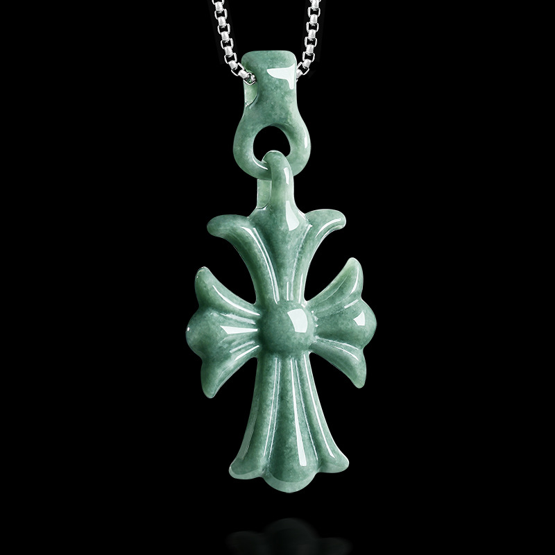 Natural Burmese Jadeite Cross  - огляд і ціна Luxury Gifts Jewelry & Watches Namfleg Mostar