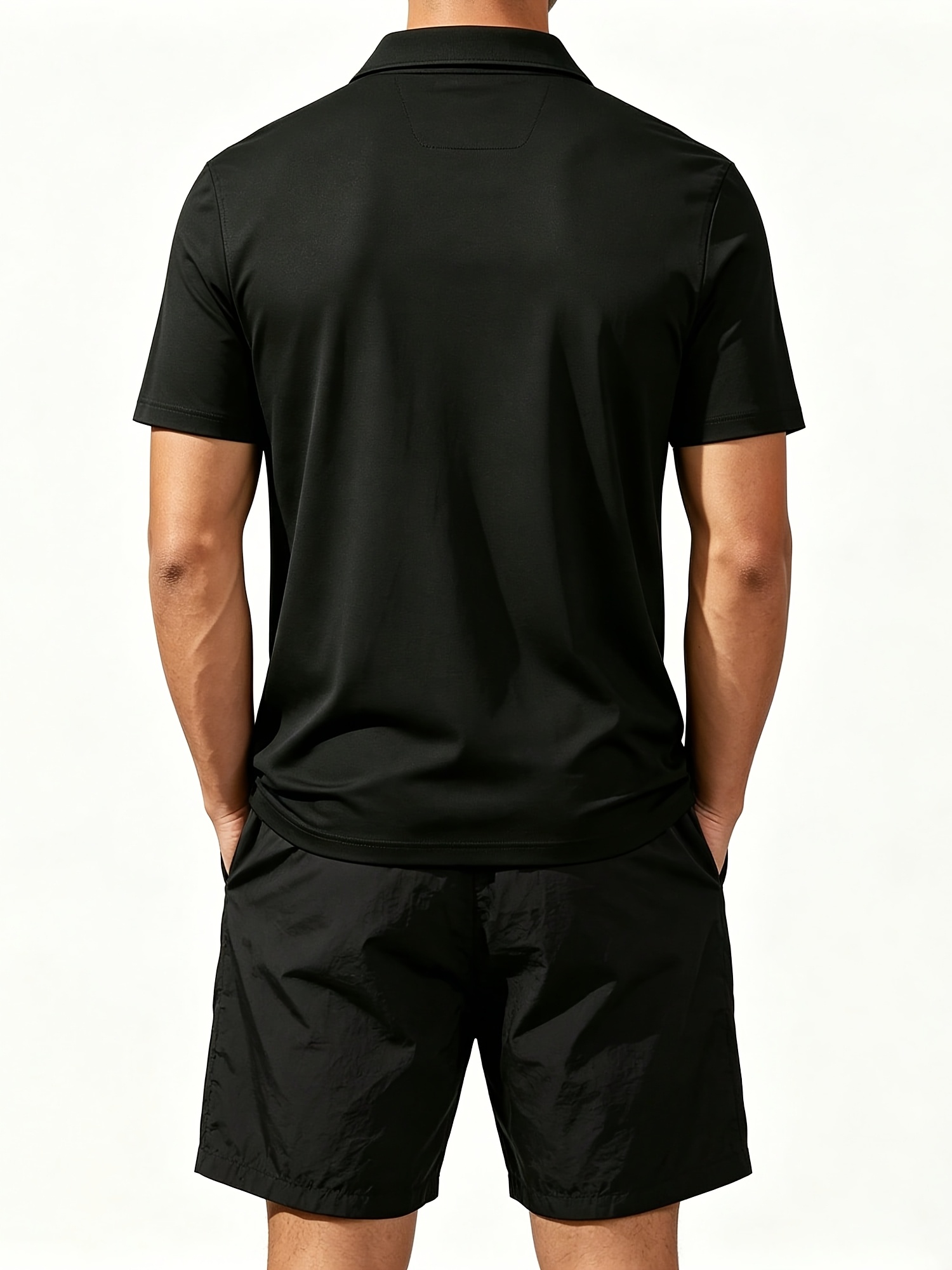 Men's Polo Shirt and Beach Sho - огляд і ціна Watches & Jewelry Tsukiu
