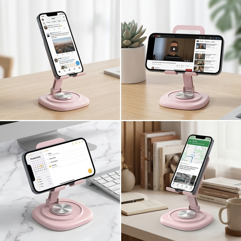 Macaron Desktop Metal Rotating - огляд і ціна Watches & Jewelry Tsukiu