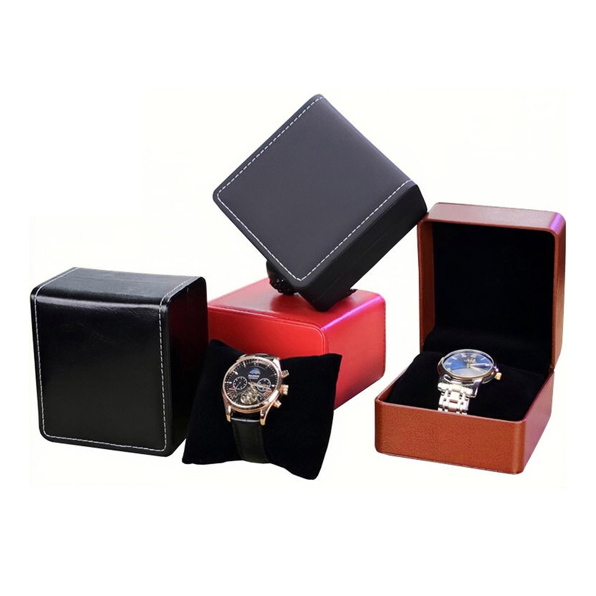 Fashion Leather Watch Box Case - огляд і ціна Best Jewelry Watches For Women