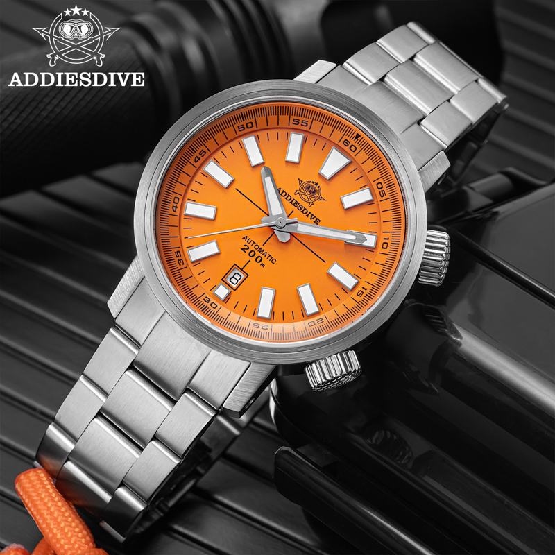 ADDIESDIVE 42MM Automatic Mech - огляд і ціна Mens Mechanical Watch