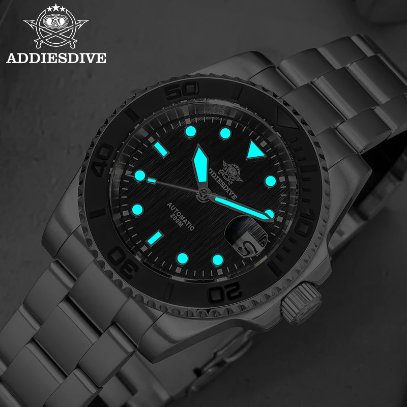 ADDIESDIVE AD2087 Men Watch Wa - огляд і ціна Mens Mechanical Watch