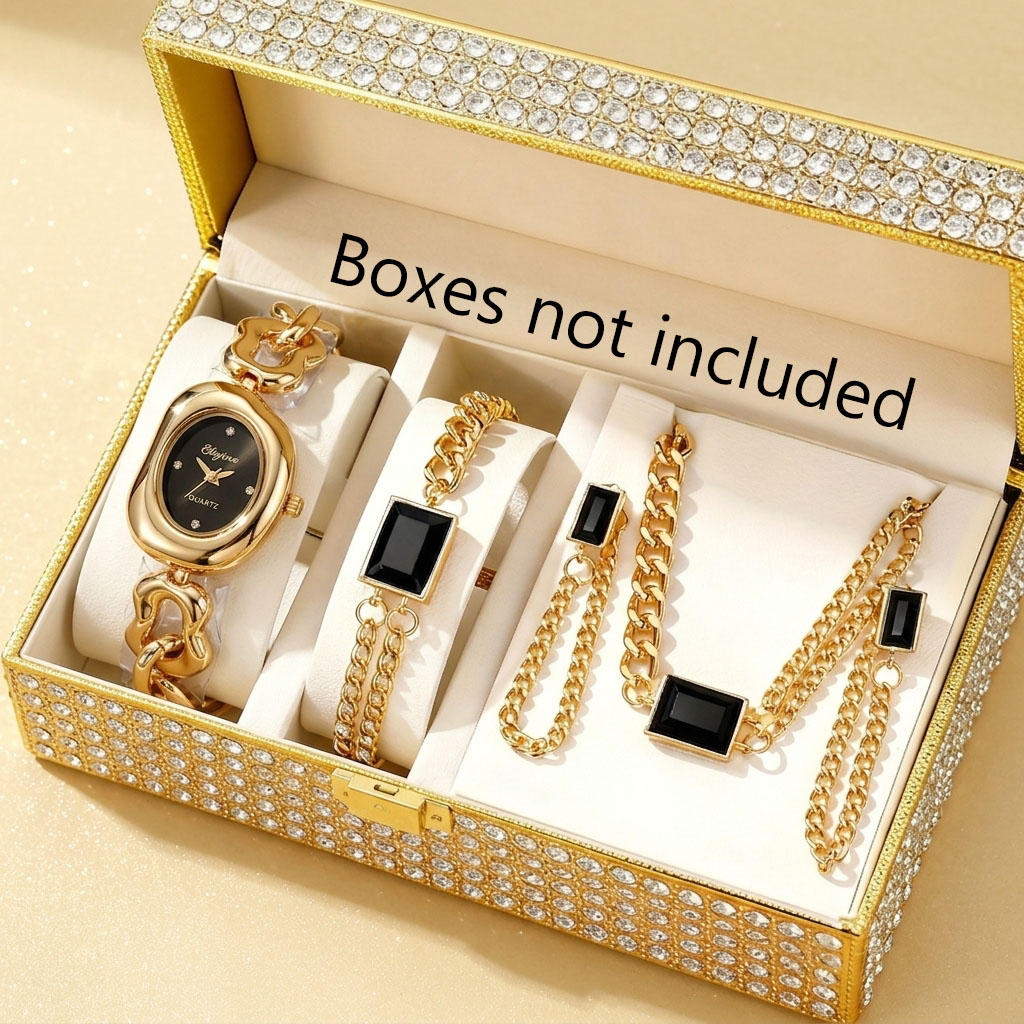 5PCS Fashion Irregular Women Q - огляд і ціна Jewelry Watches Women