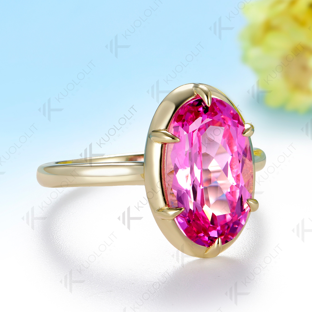 5.5CT Pear Cut Lab‑Grown Pink  - огляд і ціна Luxury Gifts Jewelry & Watches Namfleg Mostar